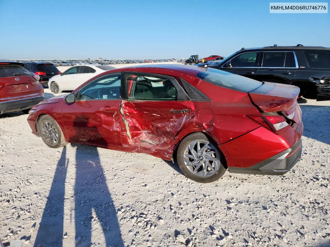 KMHLM4DG6RU746776 2024 Hyundai Elantra Sel