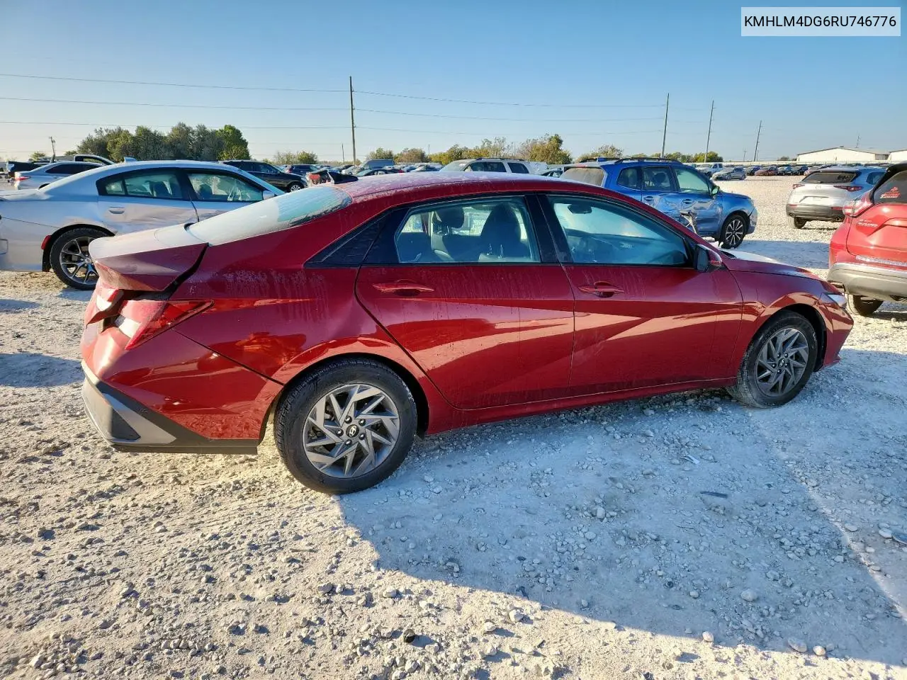 KMHLM4DG6RU746776 2024 Hyundai Elantra Sel