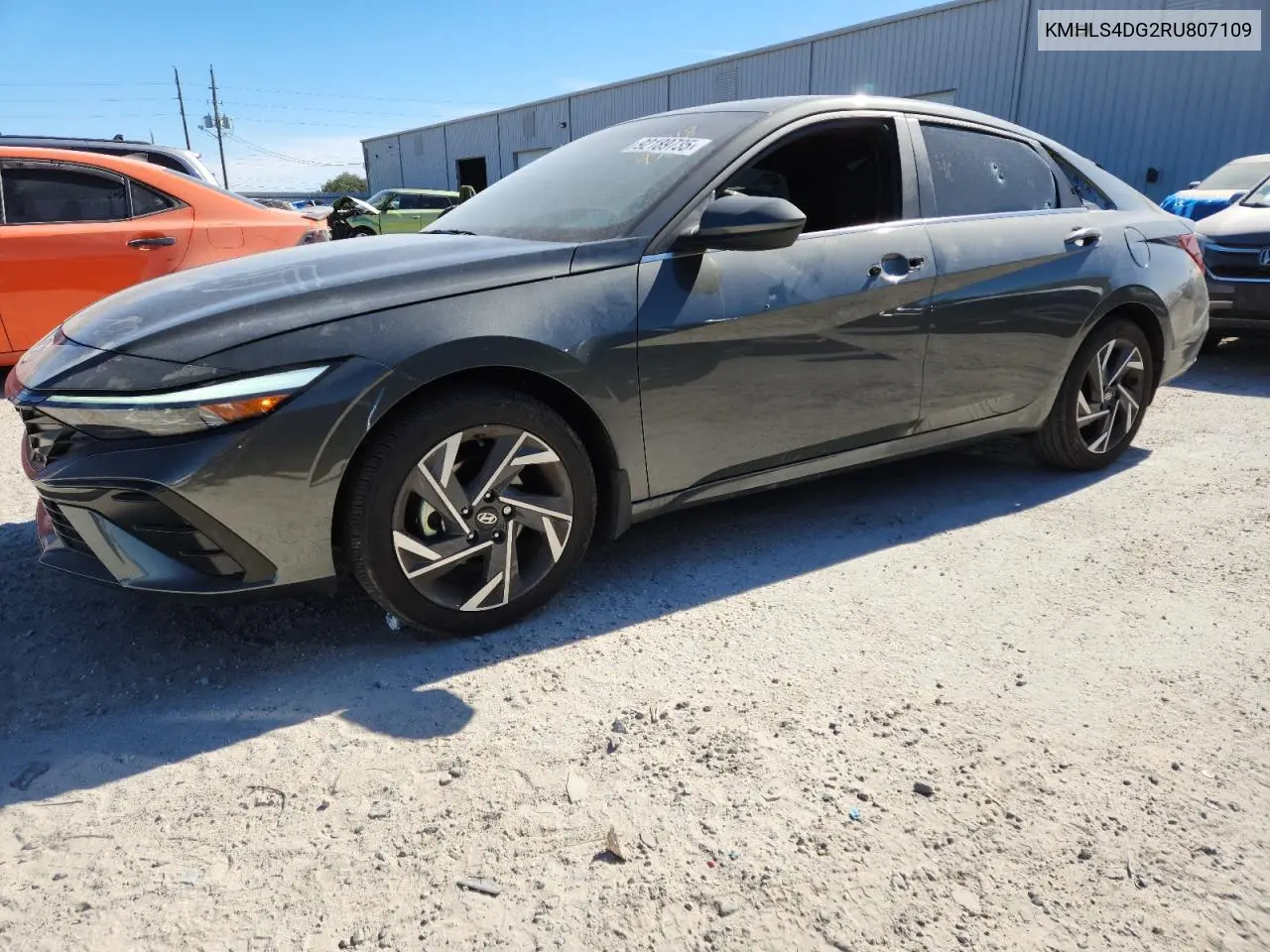 KMHLS4DG2RU807109 2024 Hyundai Elantra Sel