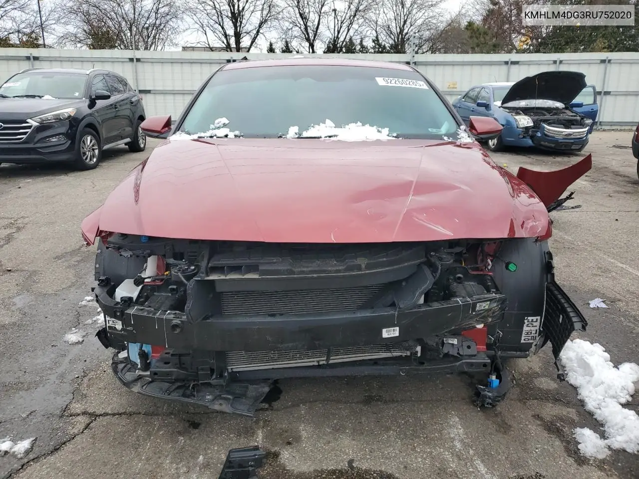 KMHLM4DG3RU752020 2024 Hyundai Elantra Sel