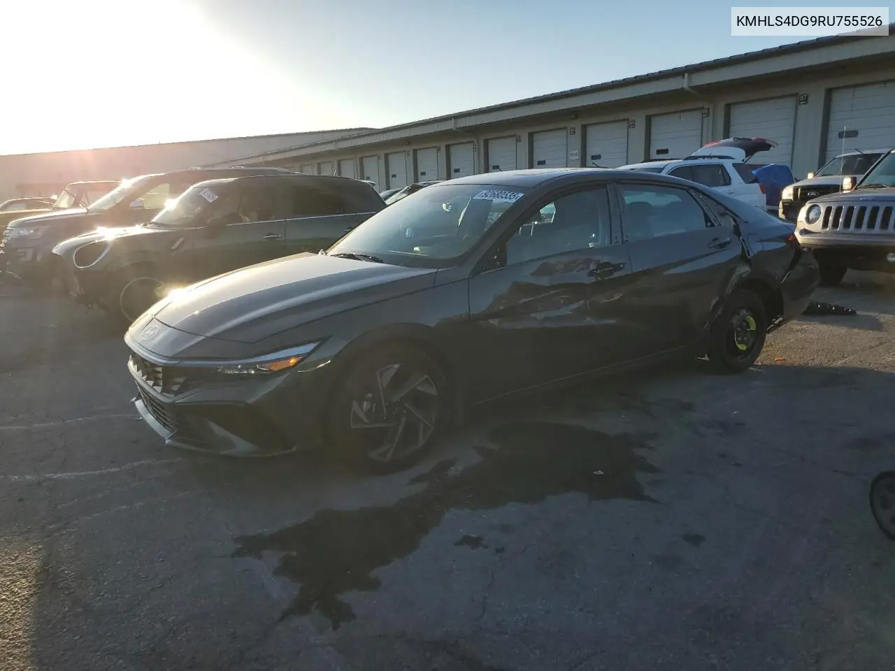 KMHLS4DG9RU755526 2024 Hyundai Elantra Sel