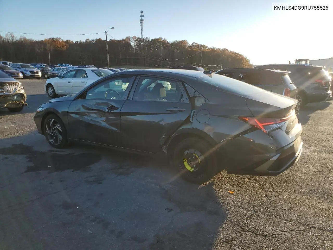 KMHLS4DG9RU755526 2024 Hyundai Elantra Sel