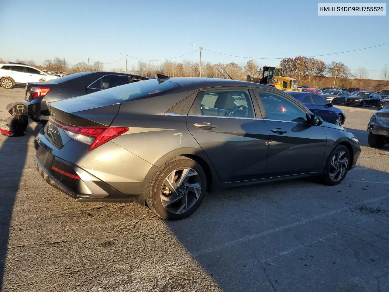 KMHLS4DG9RU755526 2024 Hyundai Elantra Sel