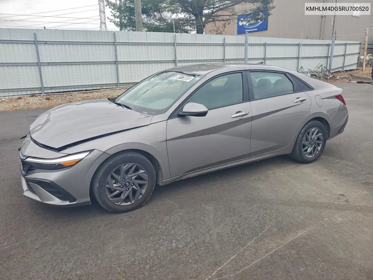 KMHLM4DG5RU700520 2024 Hyundai Elantra Sel