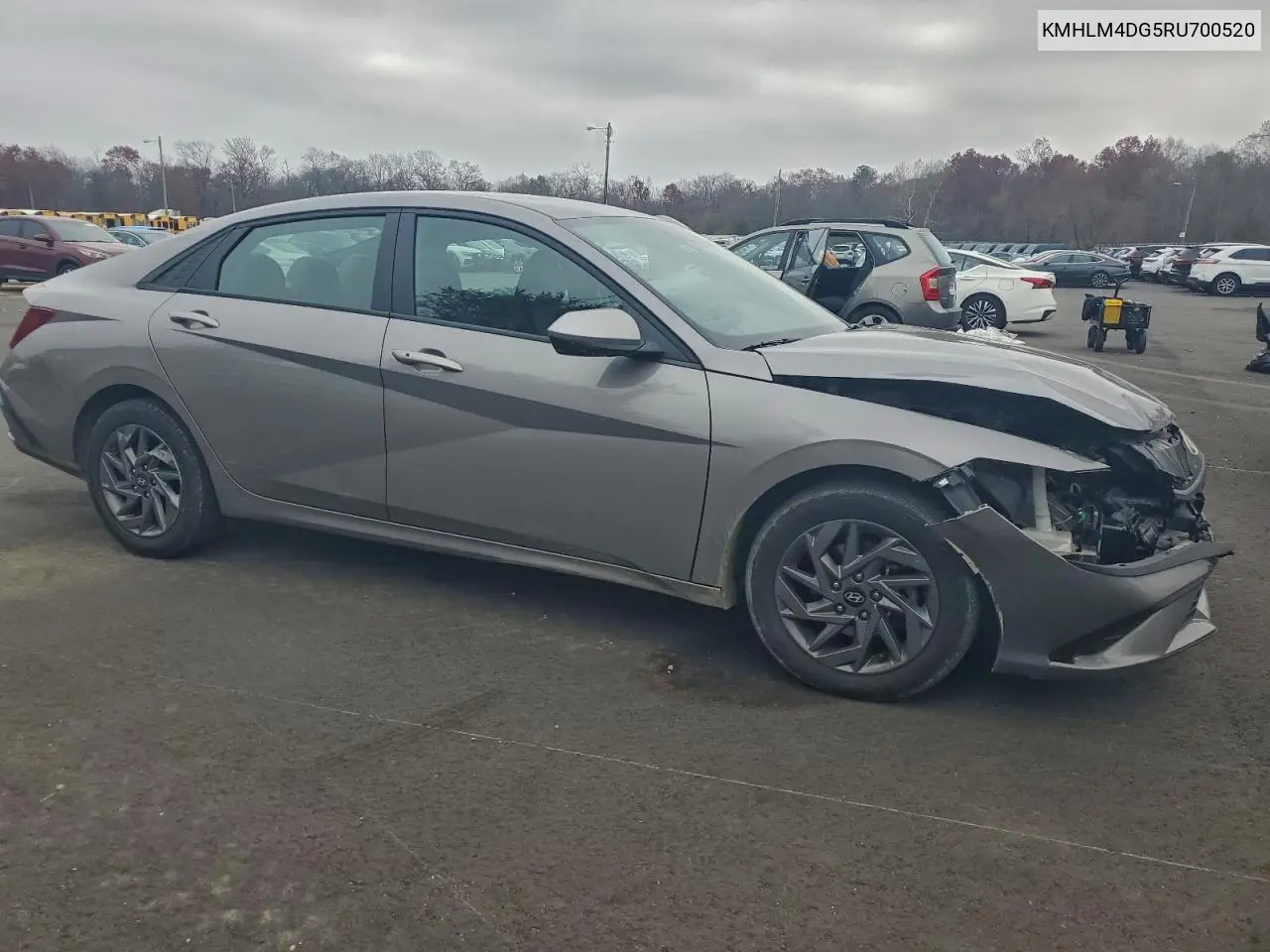 KMHLM4DG5RU700520 2024 Hyundai Elantra Sel