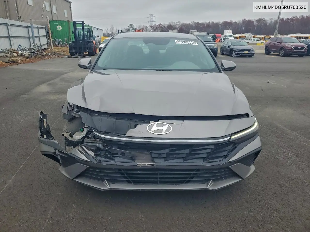 KMHLM4DG5RU700520 2024 Hyundai Elantra Sel