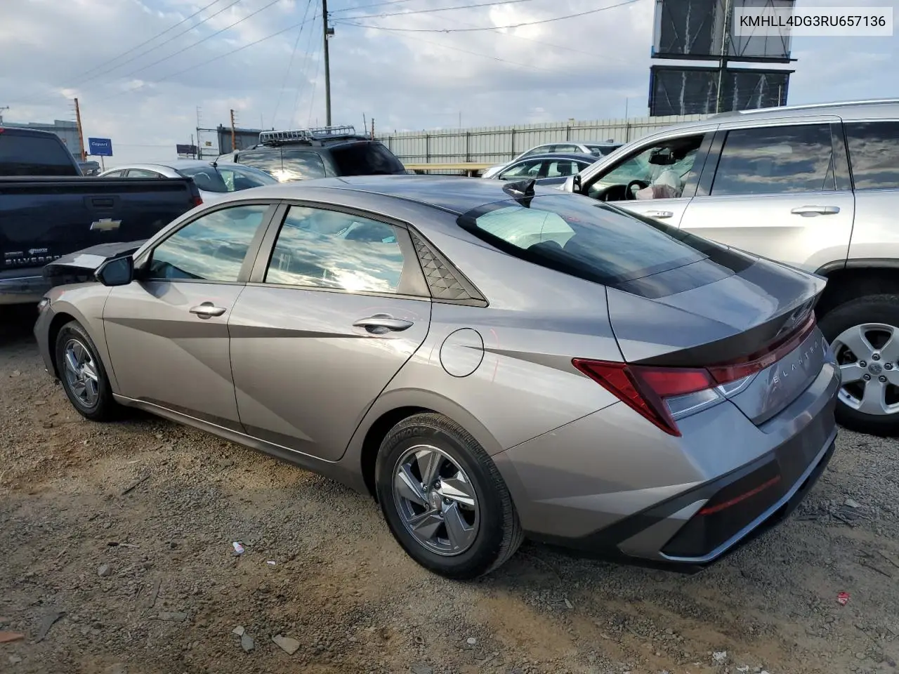 KMHLL4DG3RU657136 2024 Hyundai Elantra Se