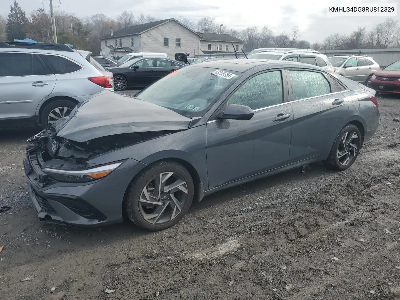 KMHLS4DG8RU812329 2024 Hyundai Elantra Sel