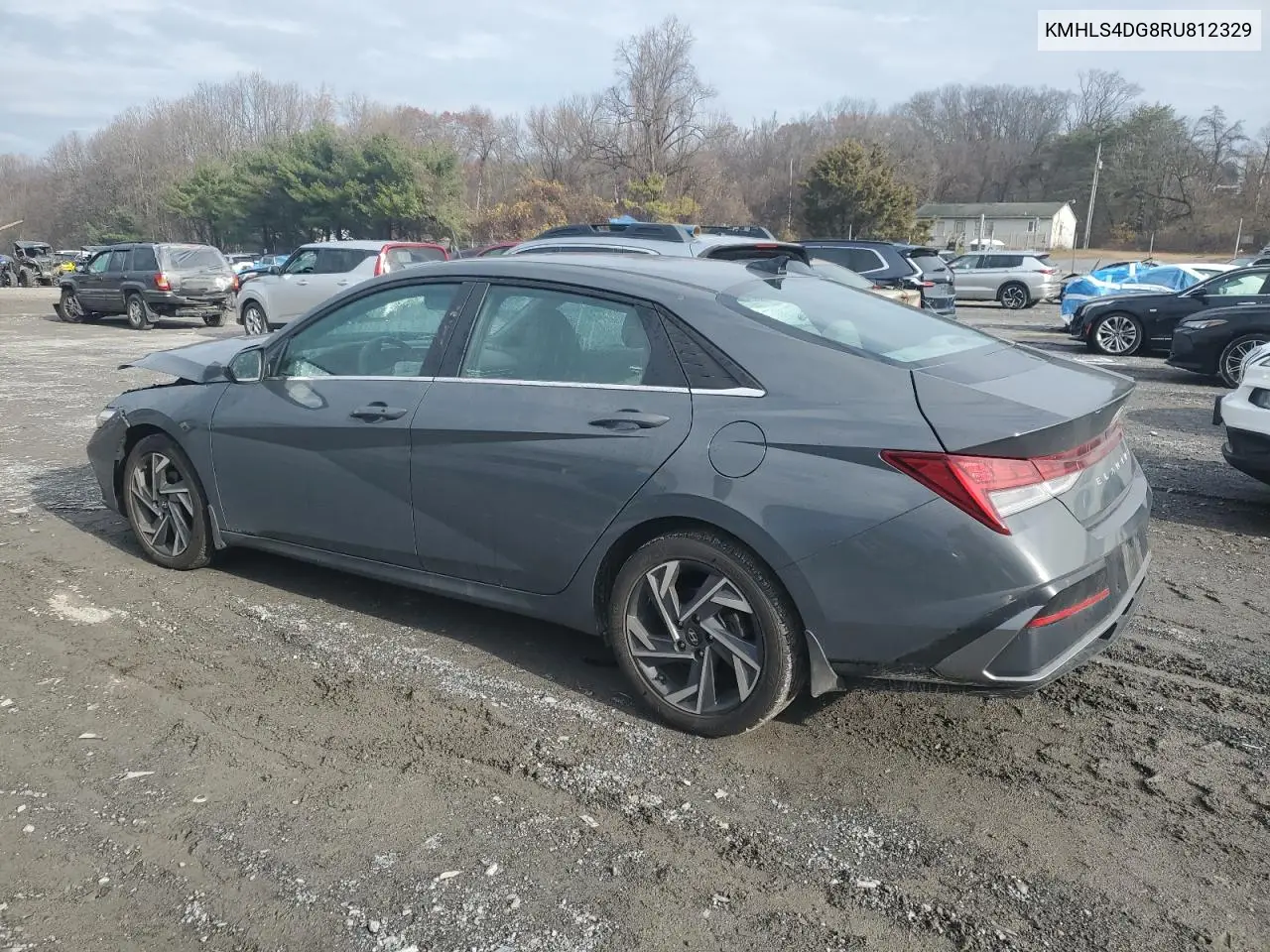 KMHLS4DG8RU812329 2024 Hyundai Elantra Sel