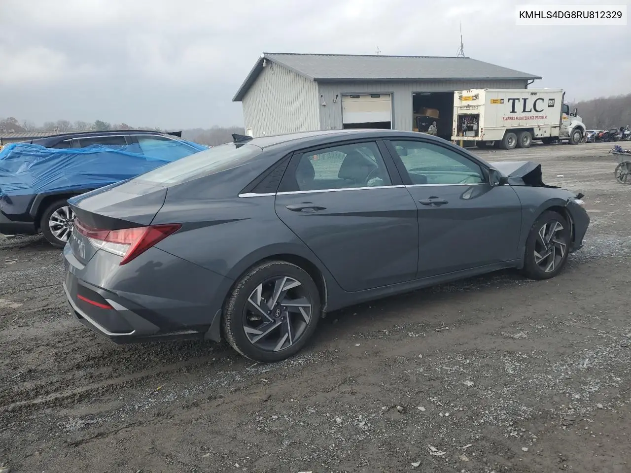 KMHLS4DG8RU812329 2024 Hyundai Elantra Sel