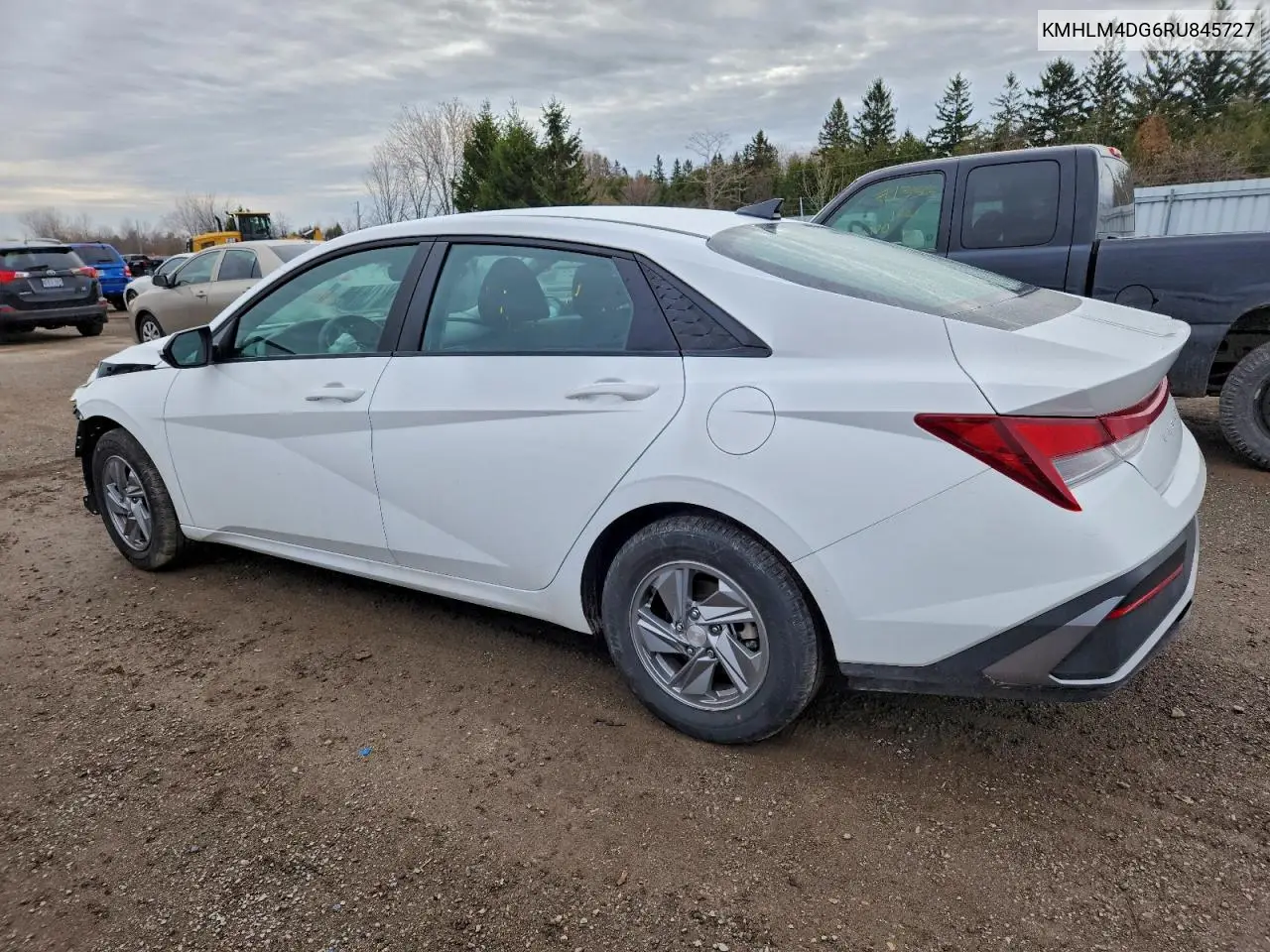 KMHLM4DG6RU845727 2024 Hyundai Elantra Sel