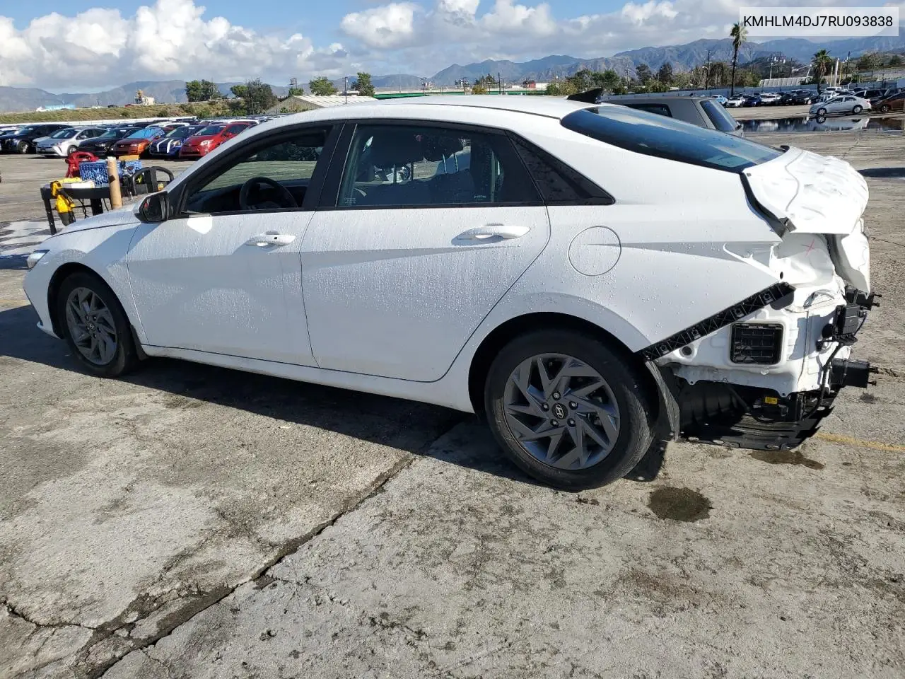 KMHLM4DJ7RU093838 2024 Hyundai Elantra Blue