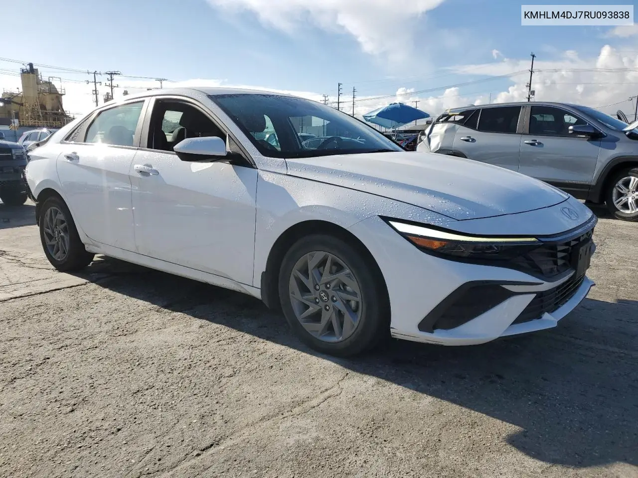 KMHLM4DJ7RU093838 2024 Hyundai Elantra Blue