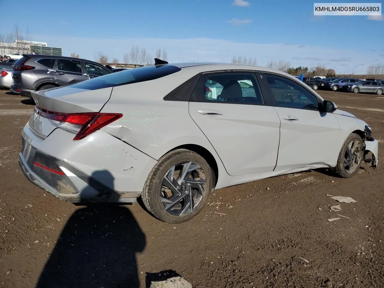 KMHLM4DG5RU665803 2024 Hyundai Elantra Sel