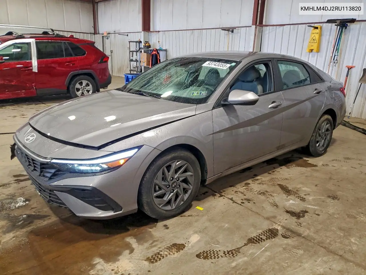 KMHLM4DJ2RU113820 2024 Hyundai Elantra Blue
