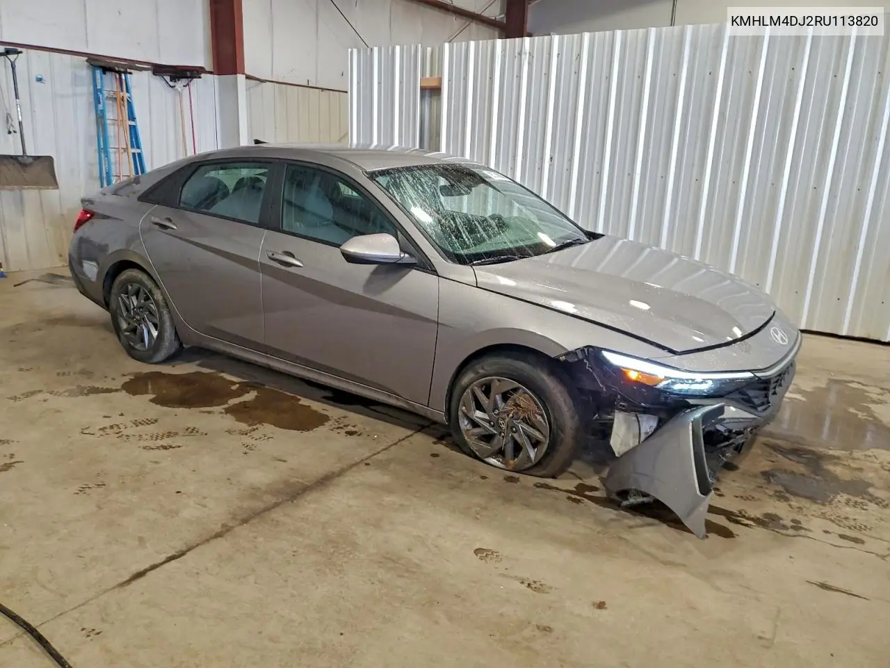 KMHLM4DJ2RU113820 2024 Hyundai Elantra Blue