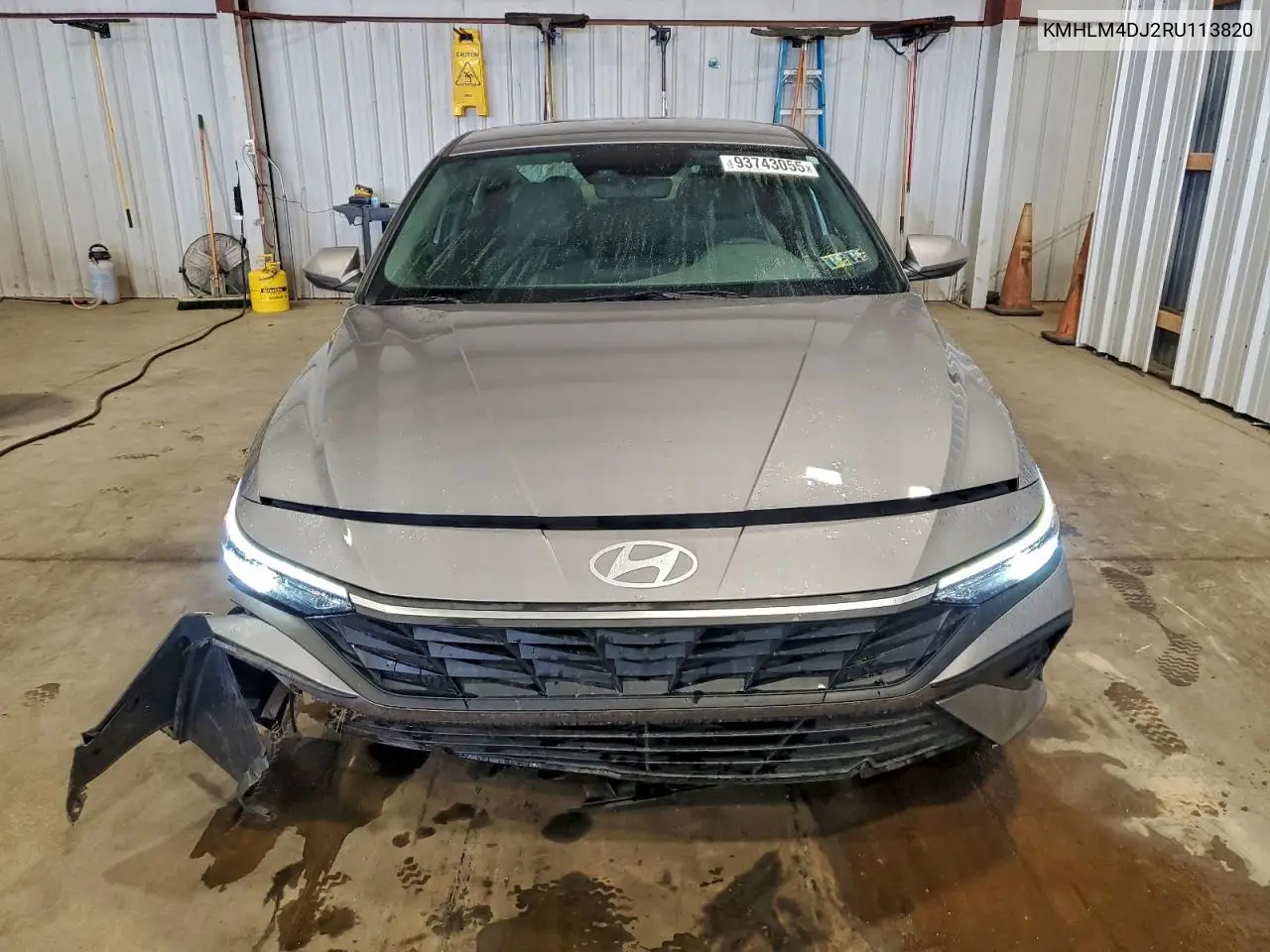 KMHLM4DJ2RU113820 2024 Hyundai Elantra Blue