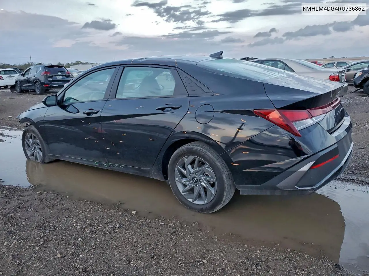 KMHLM4DG4RU736862 2024 Hyundai Elantra Sel