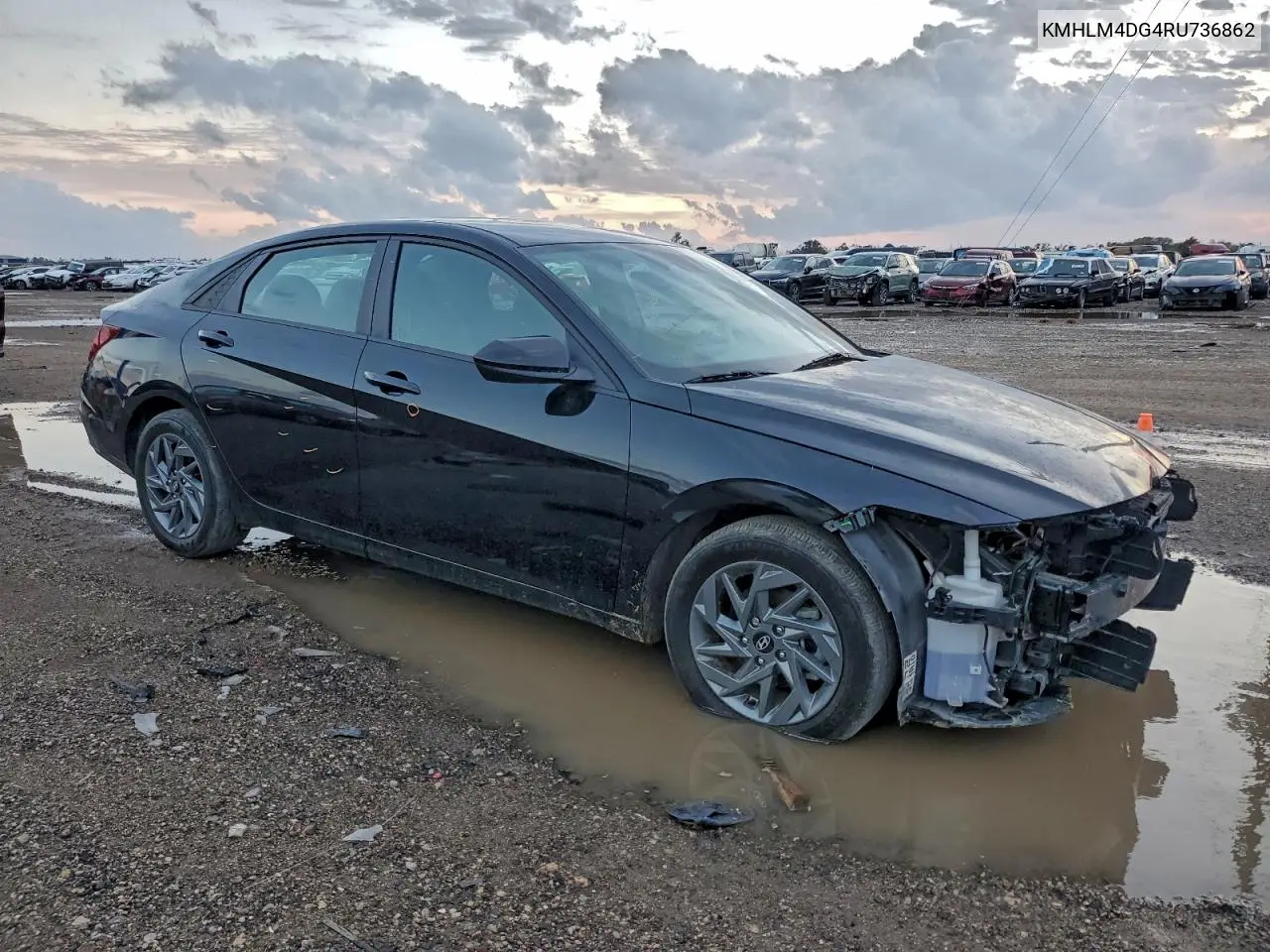 KMHLM4DG4RU736862 2024 Hyundai Elantra Sel
