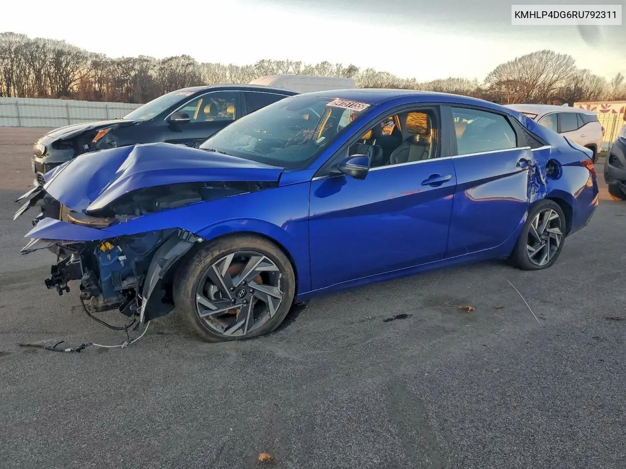 KMHLP4DG6RU792311 2024 Hyundai Elantra Limited