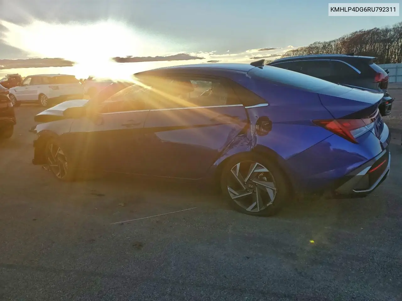 KMHLP4DG6RU792311 2024 Hyundai Elantra Limited