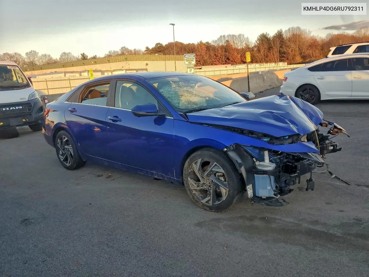 KMHLP4DG6RU792311 2024 Hyundai Elantra Limited