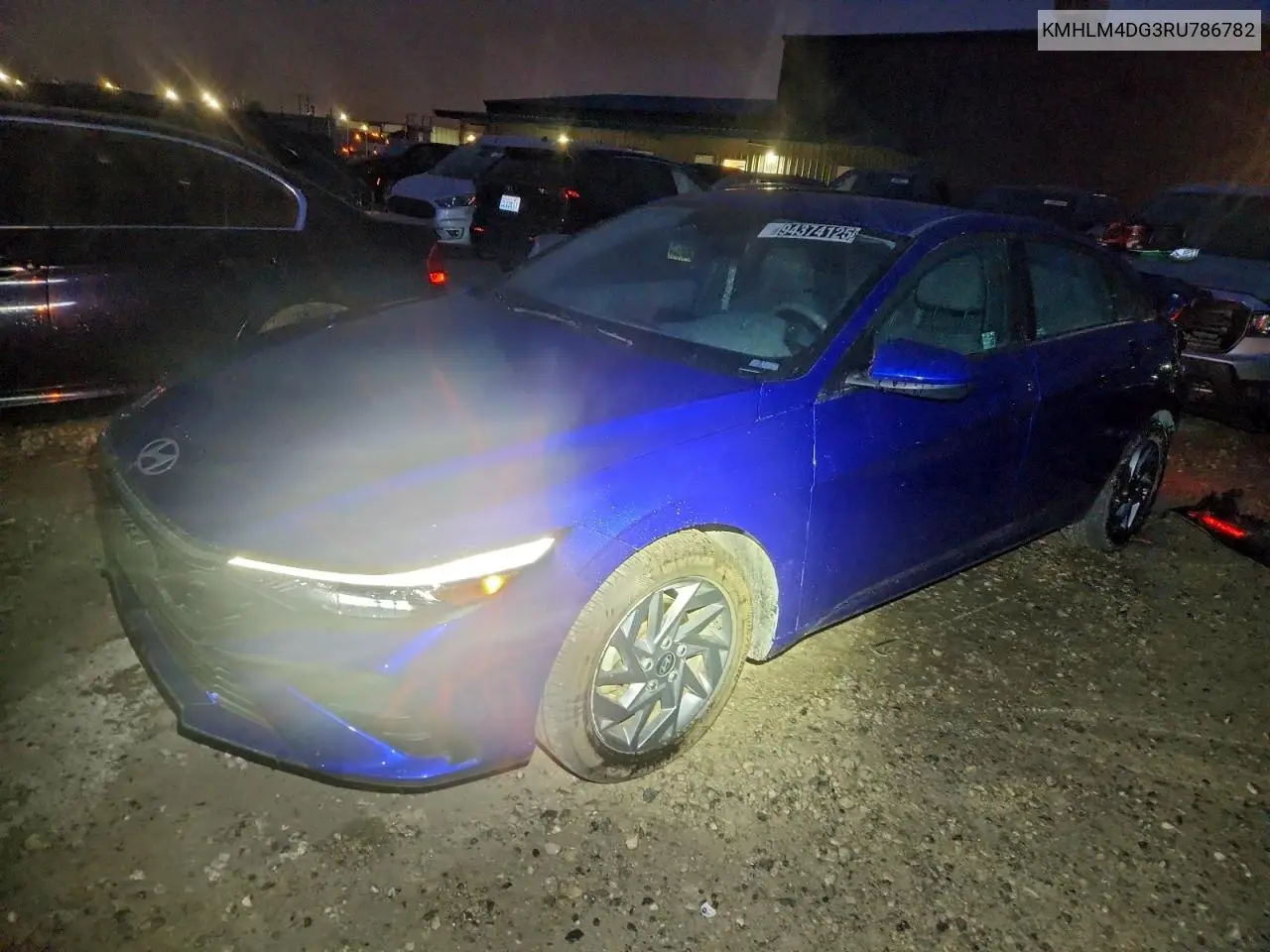 KMHLM4DG3RU786782 2024 Hyundai Elantra Sel