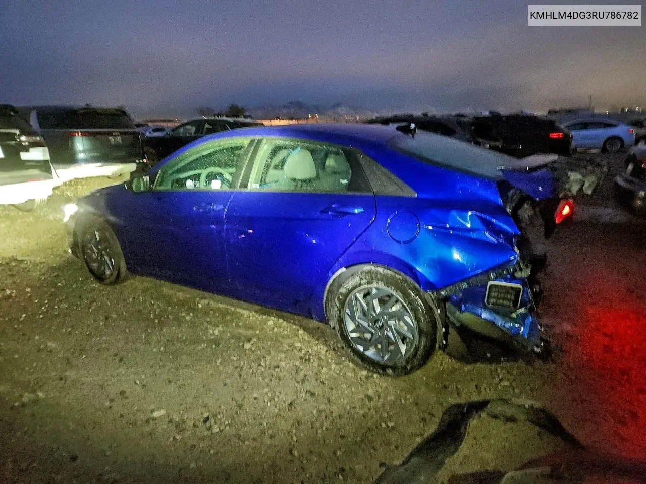 KMHLM4DG3RU786782 2024 Hyundai Elantra Sel