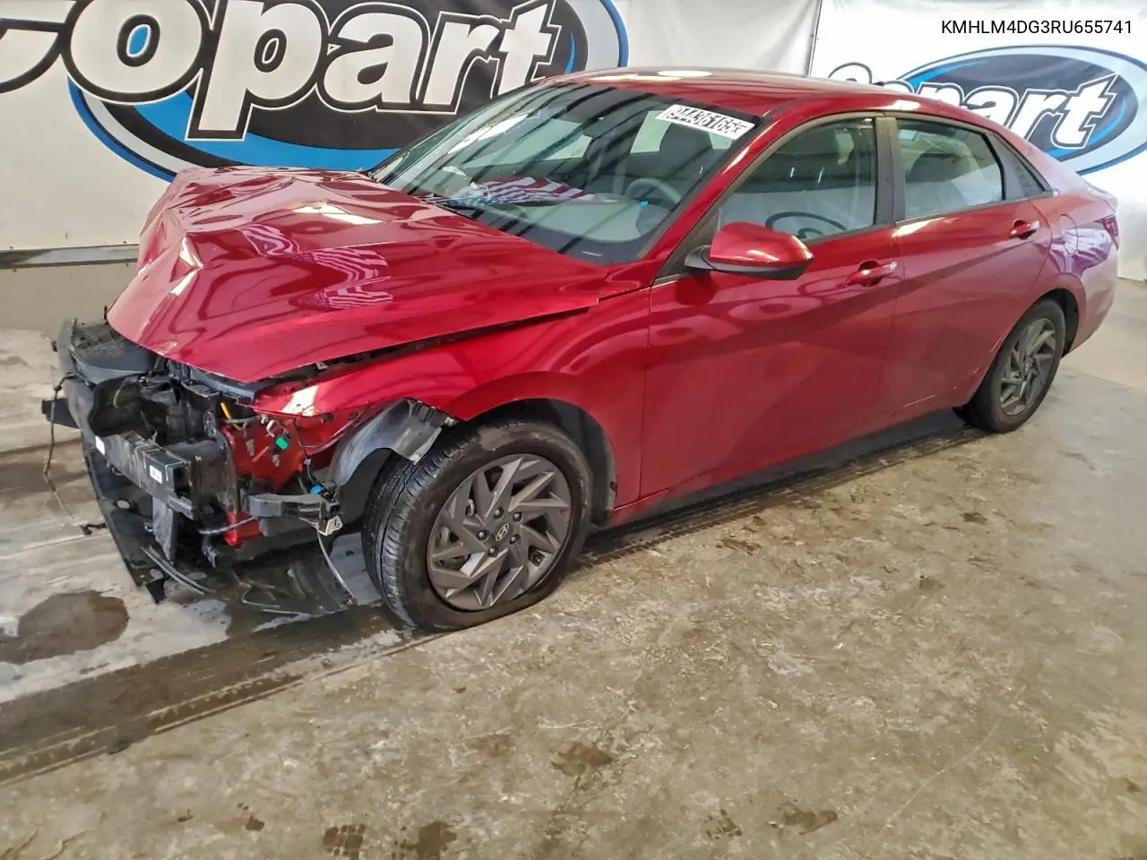 KMHLM4DG3RU655741 2024 Hyundai Elantra Sel