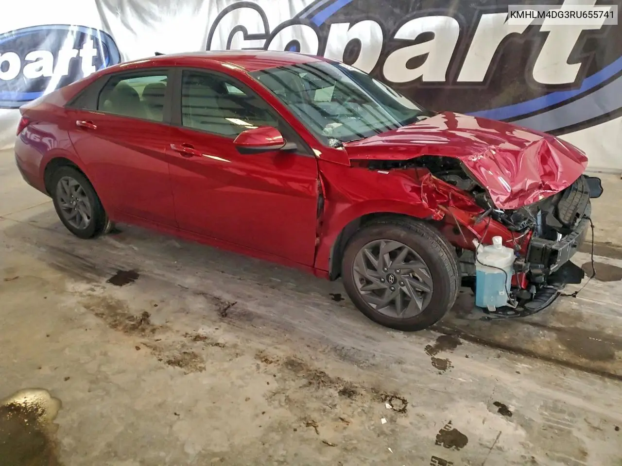 KMHLM4DG3RU655741 2024 Hyundai Elantra Sel