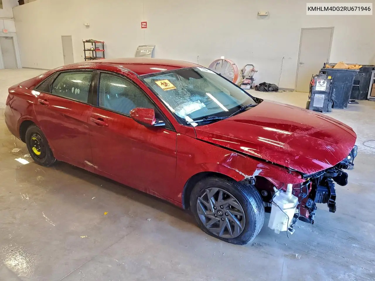 KMHLM4DG2RU671946 2024 Hyundai Elantra Sel