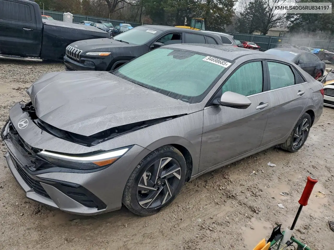 KMHLS4DG6RU834197 2024 Hyundai Elantra Sel