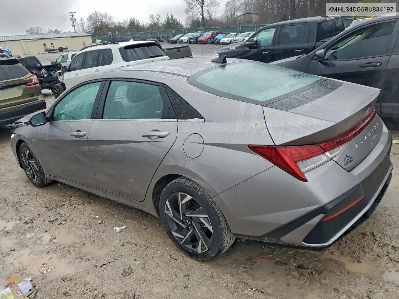 KMHLS4DG6RU834197 2024 Hyundai Elantra Sel