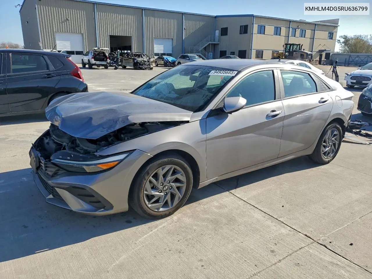 KMHLM4DG5RU636799 2024 Hyundai Elantra Sel