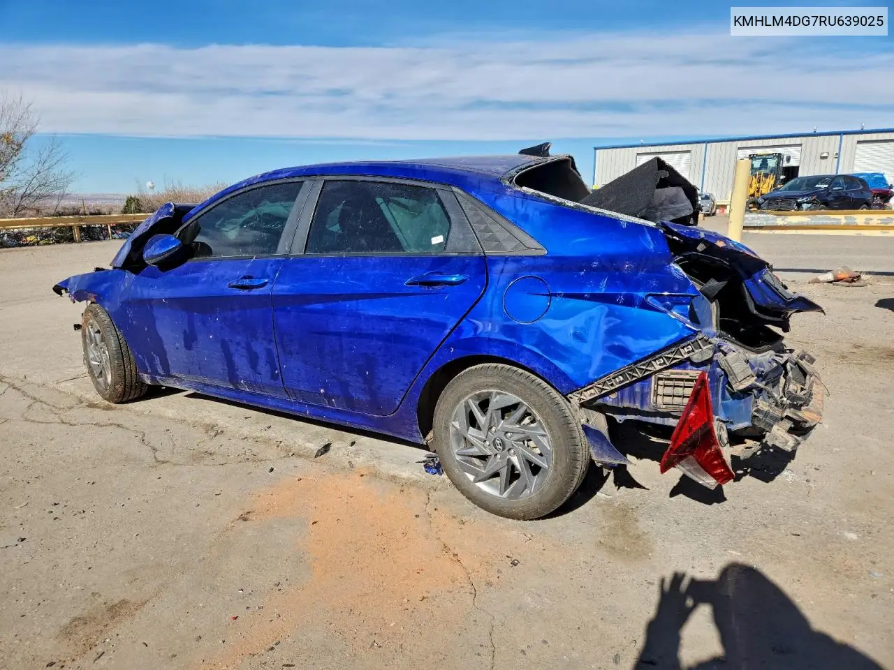 KMHLM4DG7RU639025 2024 Hyundai Elantra Sel
