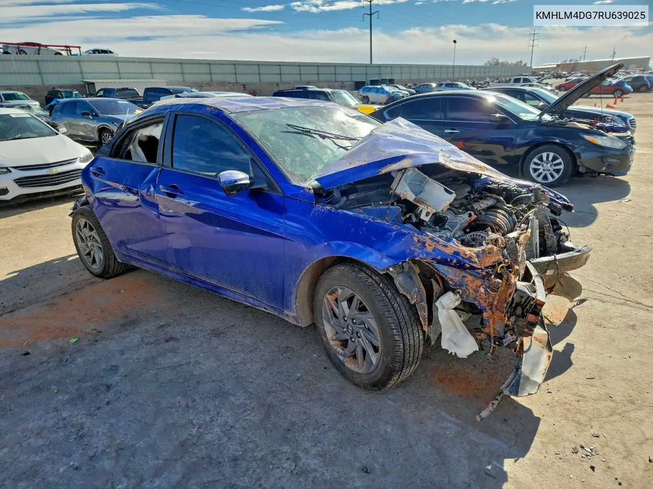 KMHLM4DG7RU639025 2024 Hyundai Elantra Sel