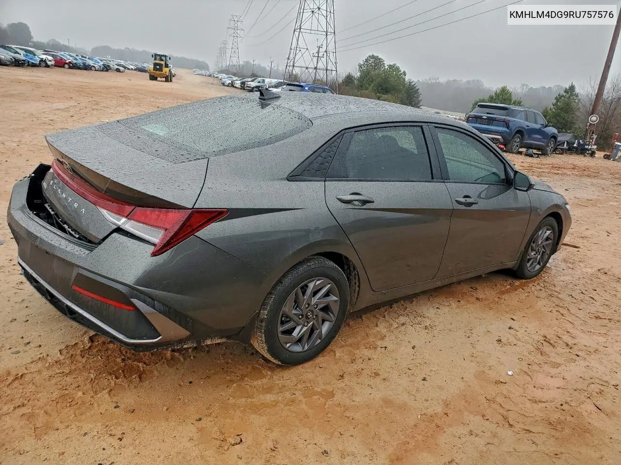 KMHLM4DG9RU757576 2024 Hyundai Elantra Sel