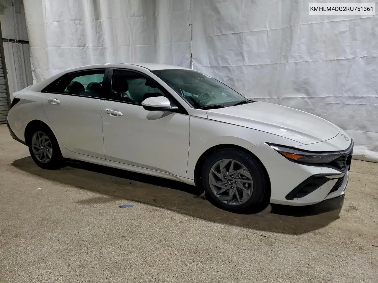 KMHLM4DG2RU751361 2024 Hyundai Elantra Sel
