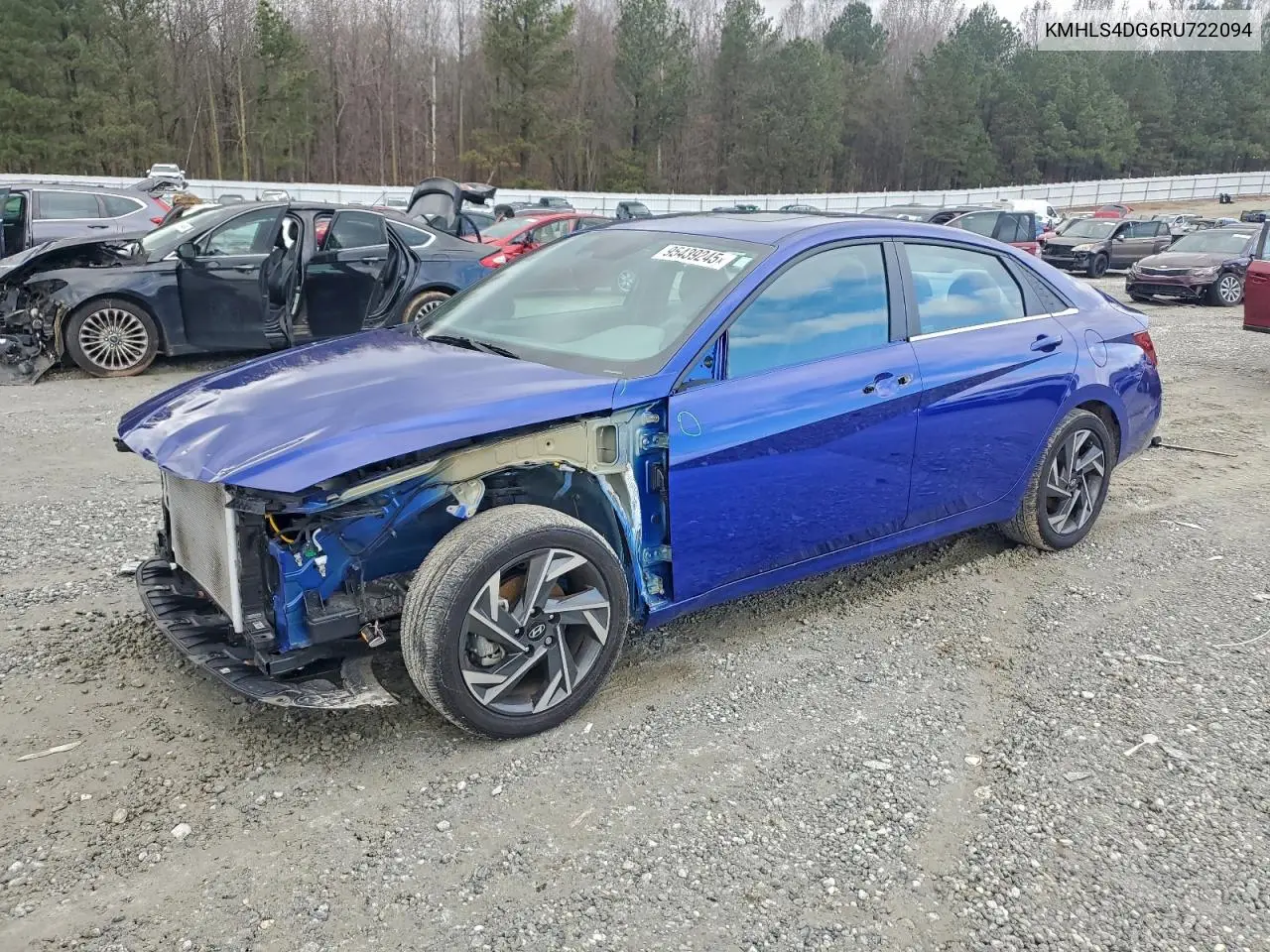 KMHLS4DG6RU722094 2024 Hyundai Elantra Sel