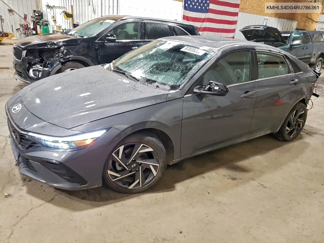 KMHLS4DG4RU786361 2024 Hyundai Elantra Sel