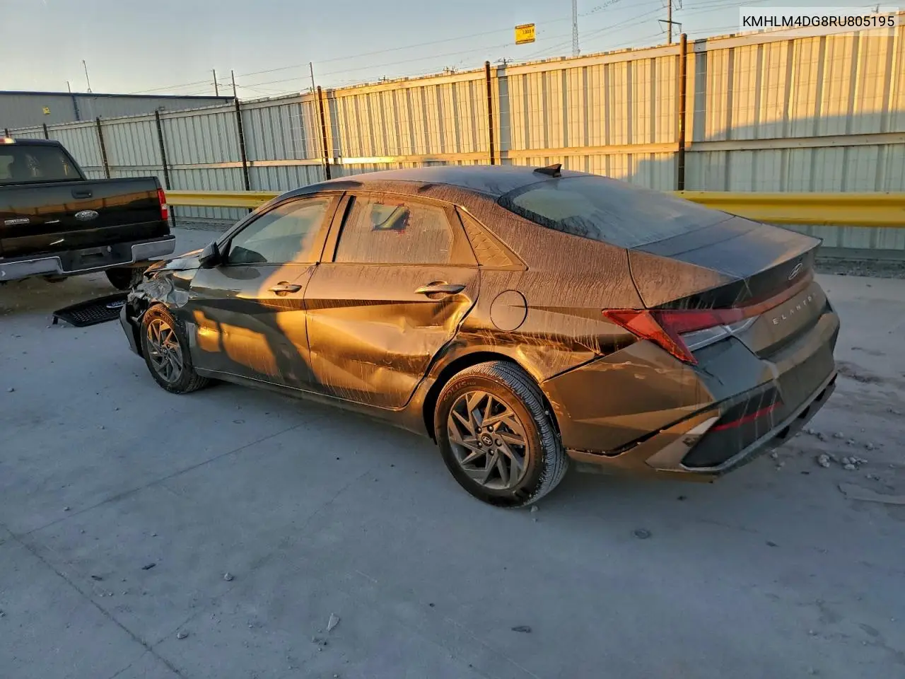KMHLM4DG8RU805195 2024 Hyundai Elantra Sel