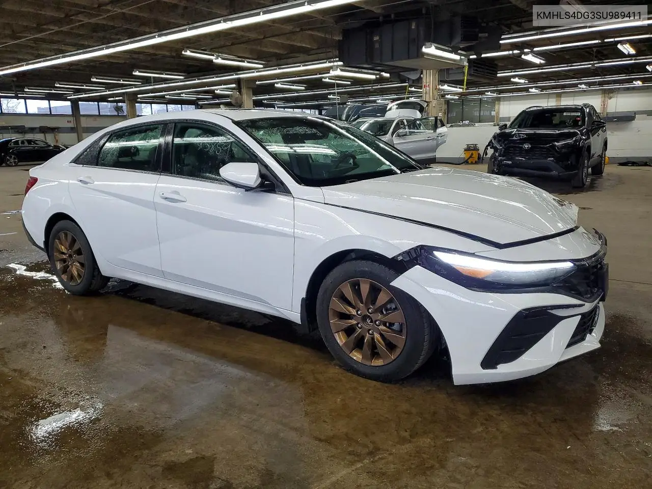 KMHLS4DG3SU989411 2025 Hyundai Elantra Sel Convenience