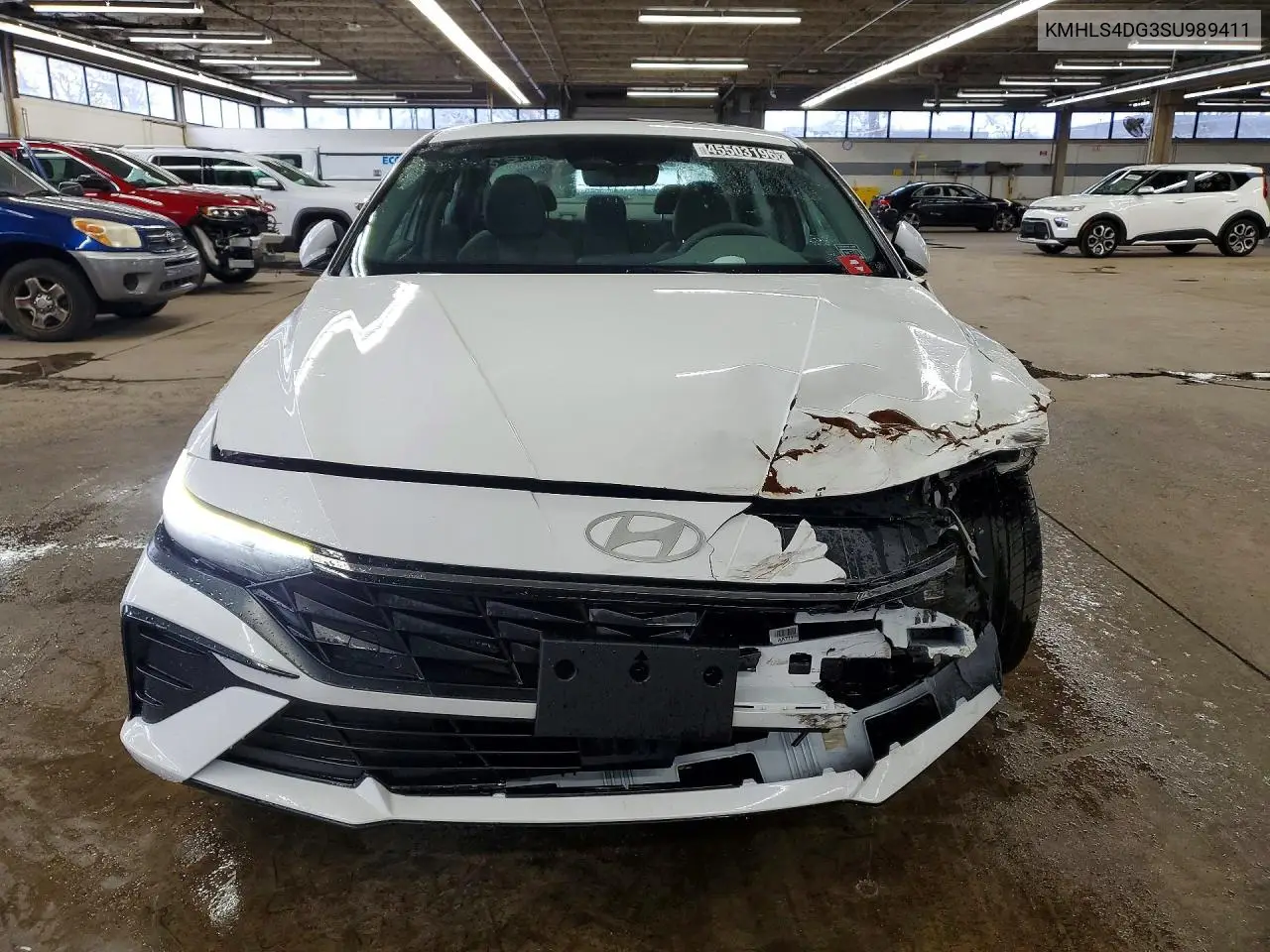 KMHLS4DG3SU989411 2025 Hyundai Elantra Sel Convenience