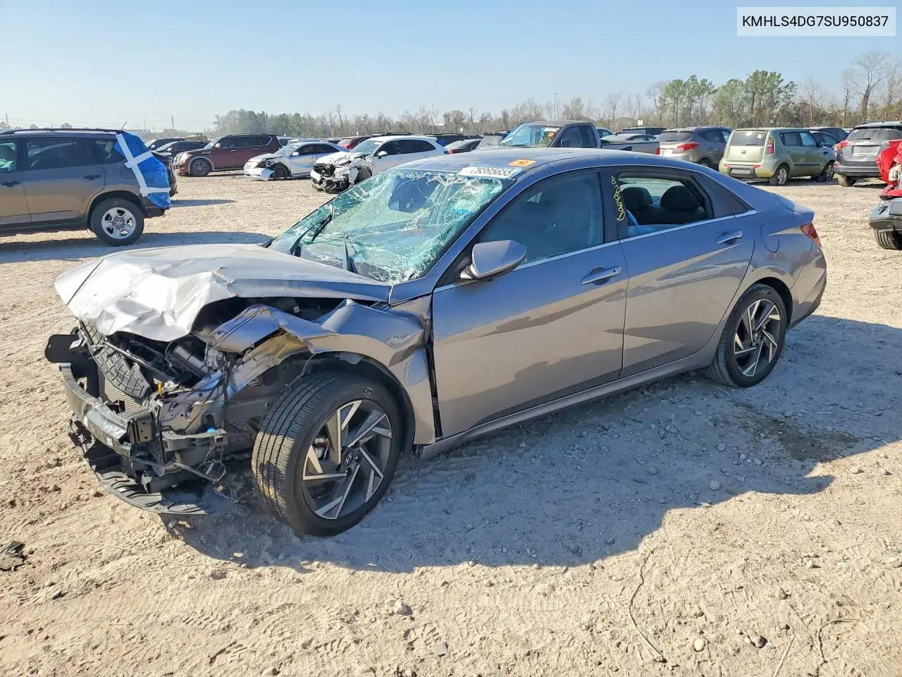 KMHLS4DG7SU950837 2025 Hyundai Elantra Sel Convenience