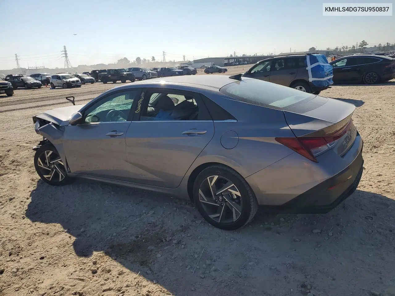 KMHLS4DG7SU950837 2025 Hyundai Elantra Sel Convenience