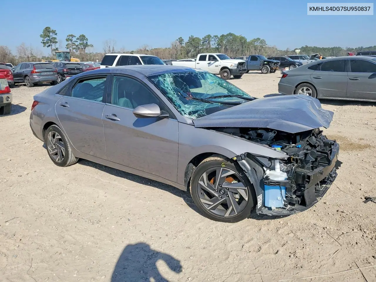 KMHLS4DG7SU950837 2025 Hyundai Elantra Sel Convenience