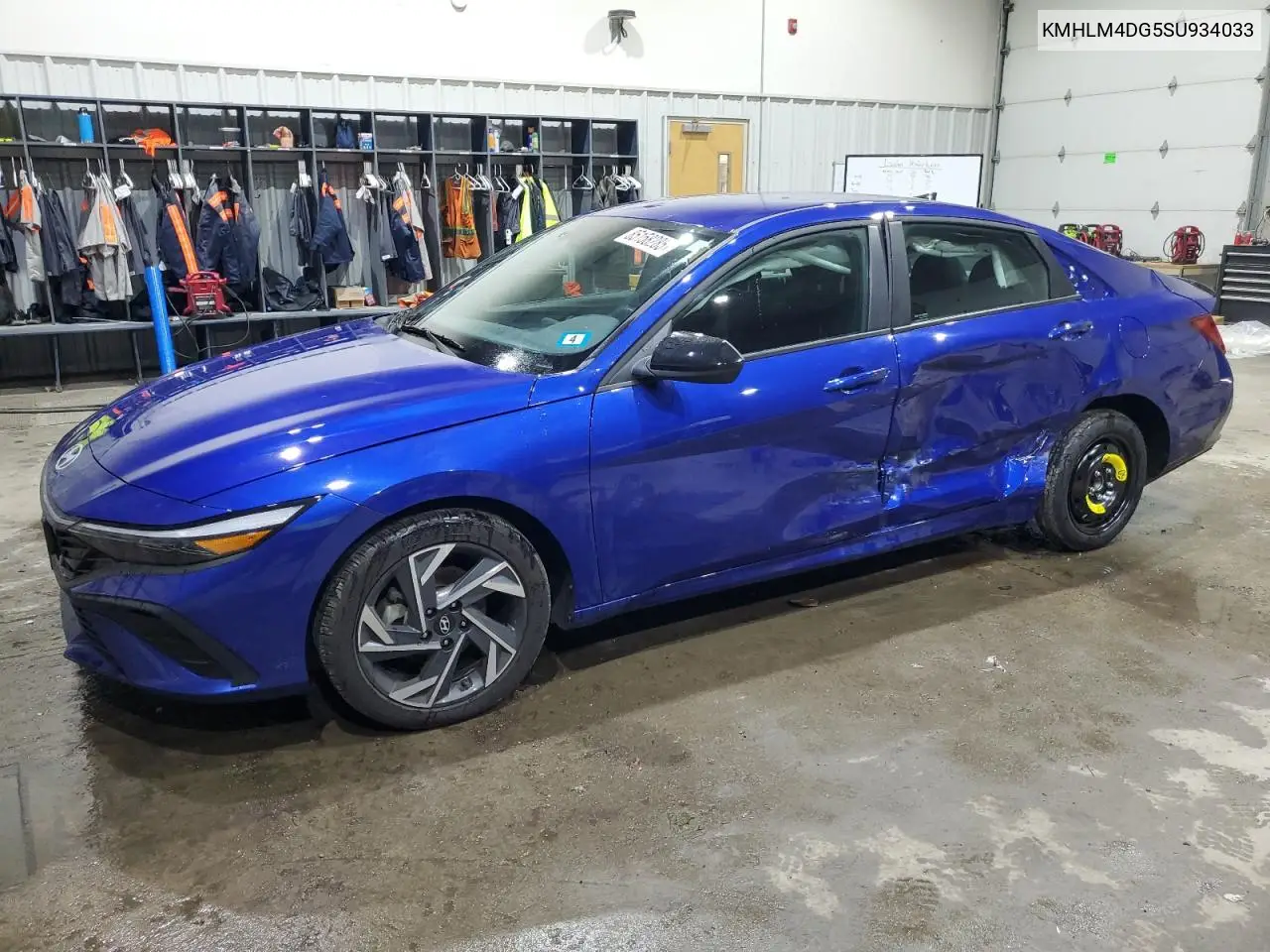 KMHLM4DG5SU934033 2025 Hyundai Elantra Sel Sport
