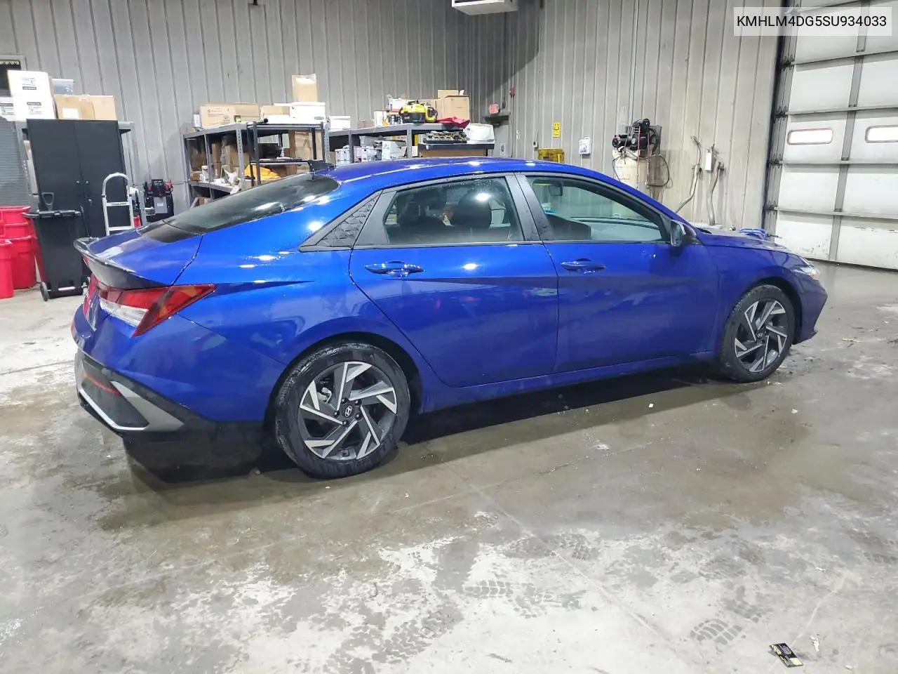 KMHLM4DG5SU934033 2025 Hyundai Elantra Sel Sport