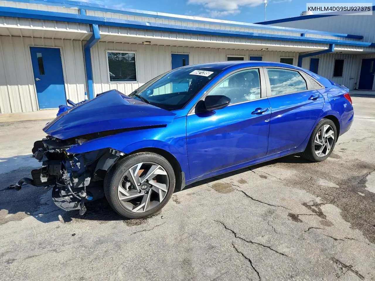 KMHLM4DG9SU927375 2025 Hyundai Elantra Sel Sport