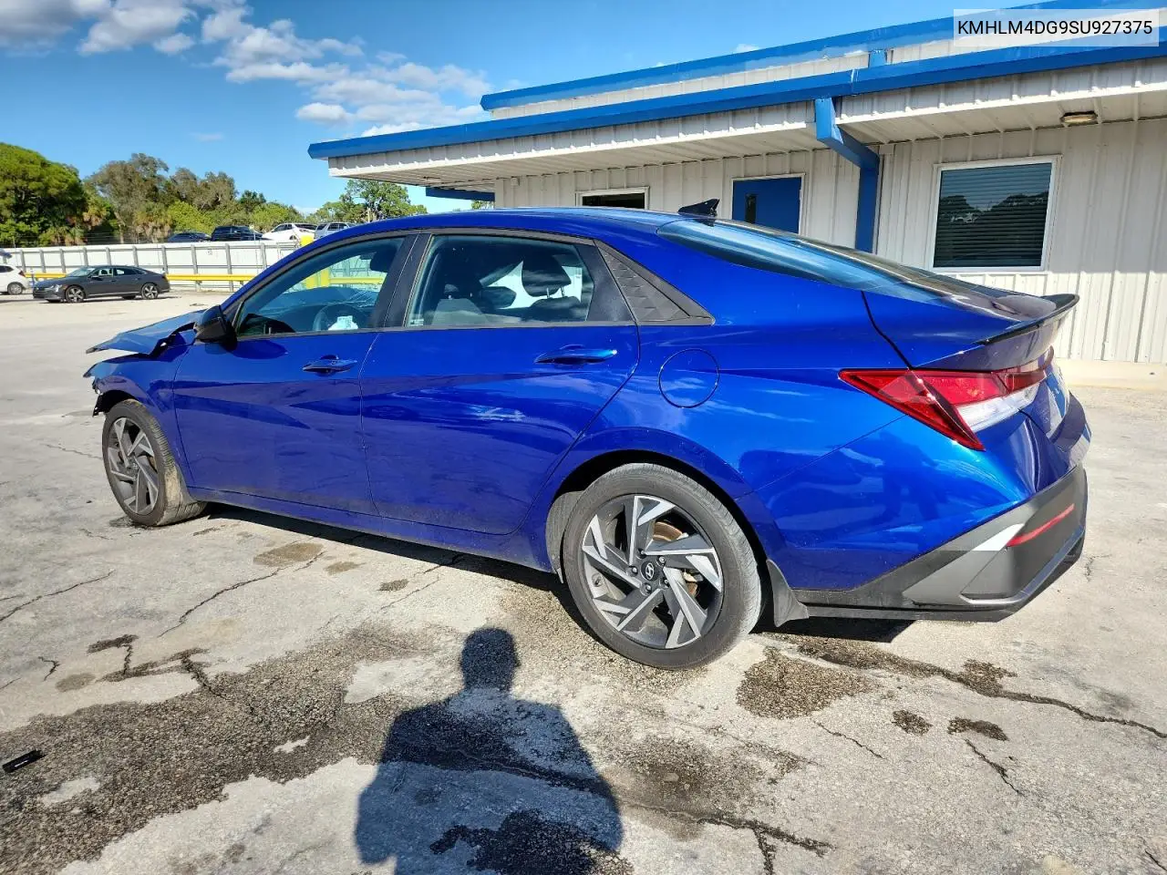 KMHLM4DG9SU927375 2025 Hyundai Elantra Sel Sport